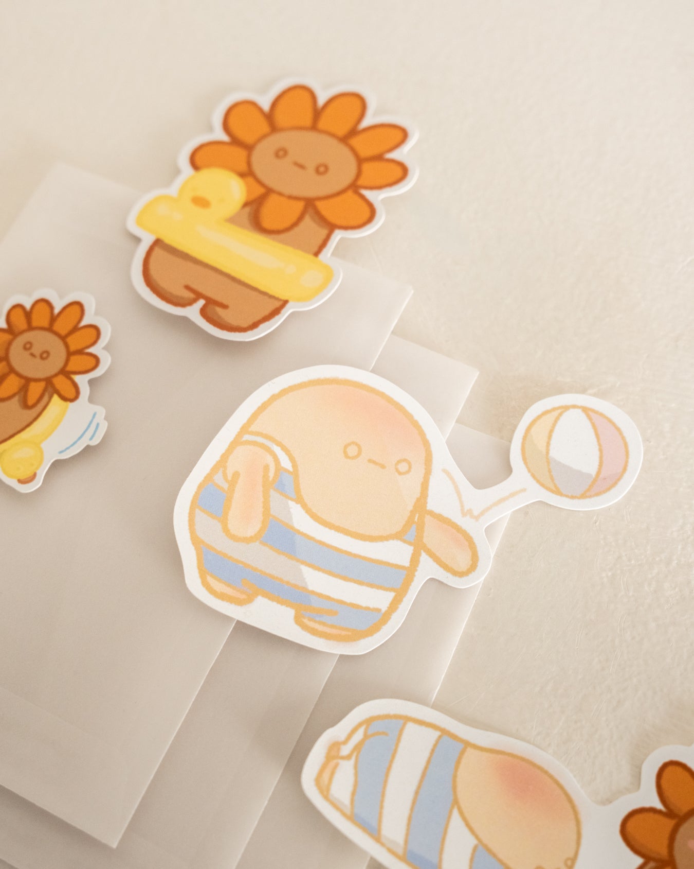 Tomigo Stickers: Beach Babes Collection
